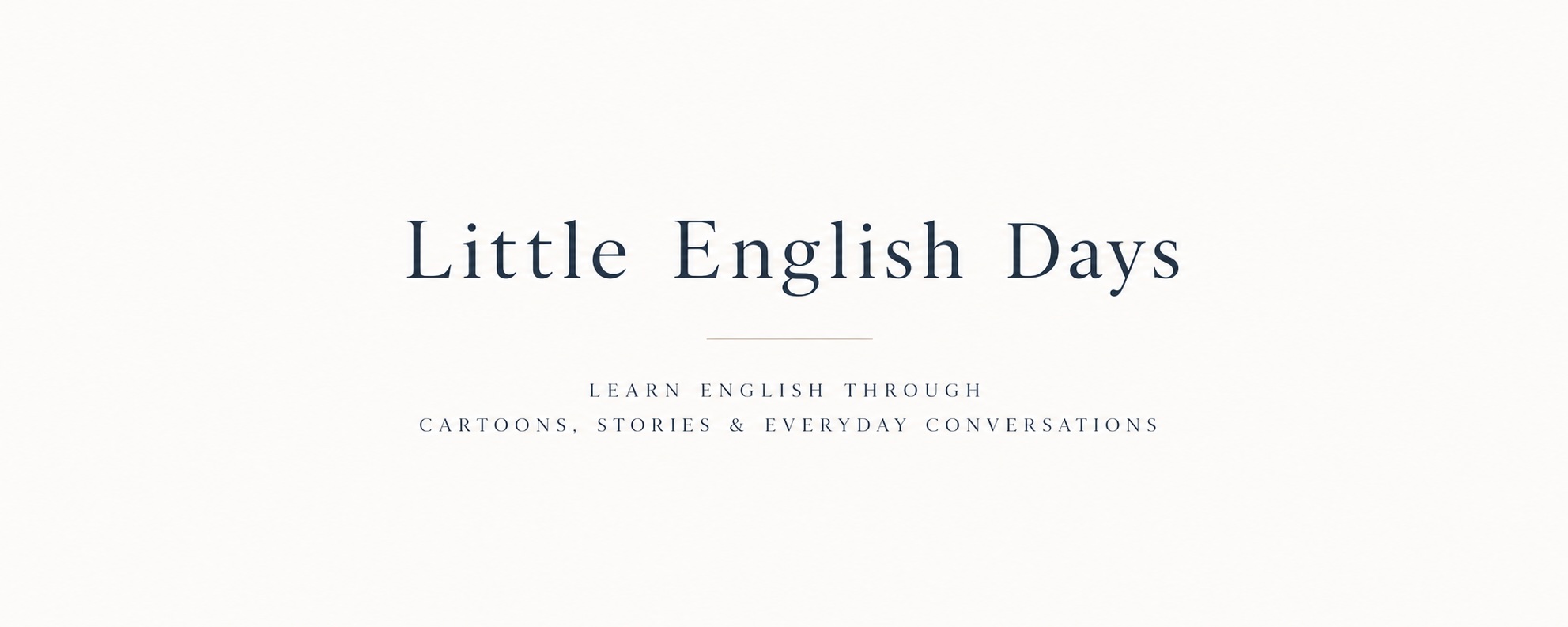 Little English Days