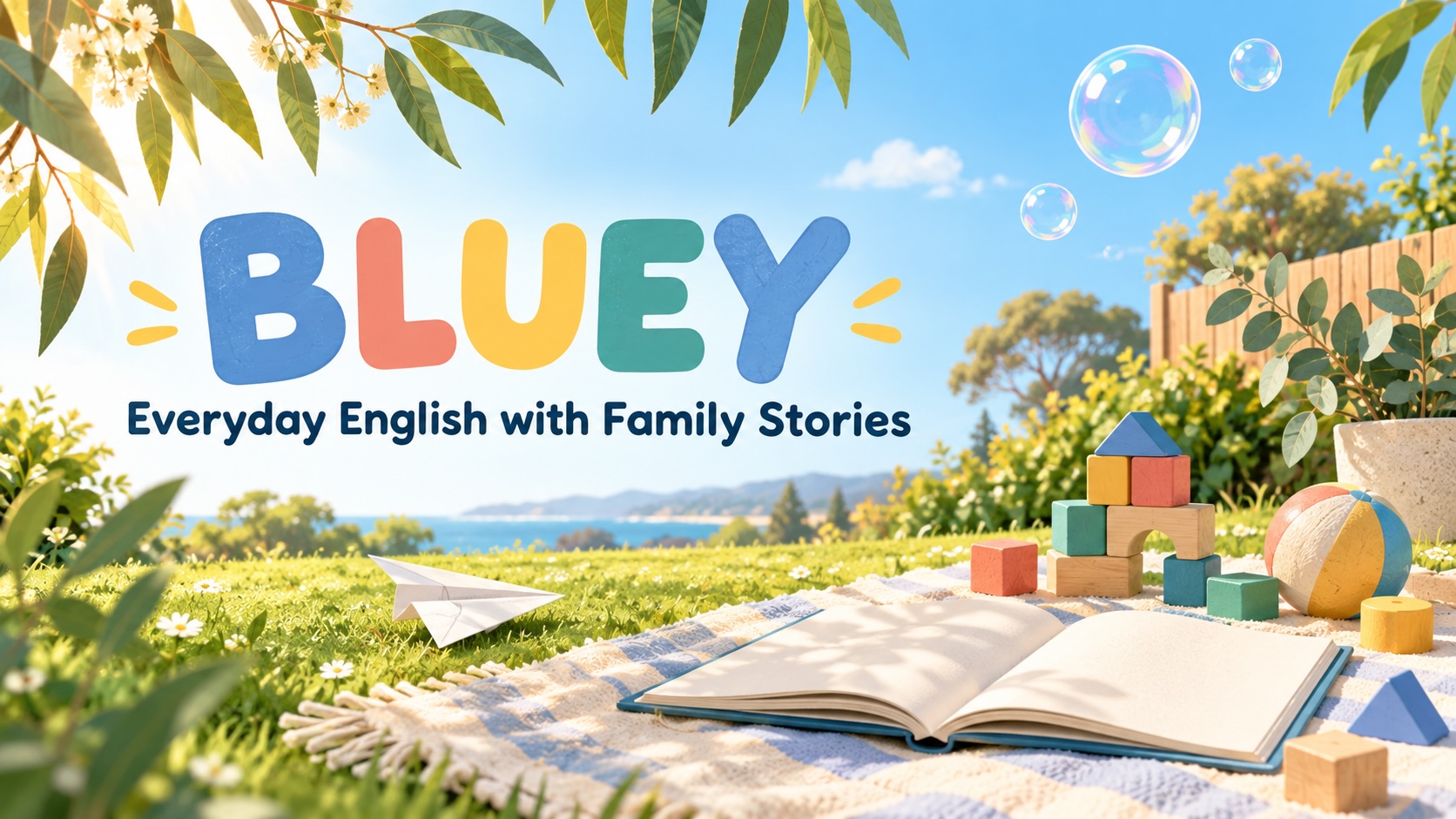 Blueyで英語を学ぶ