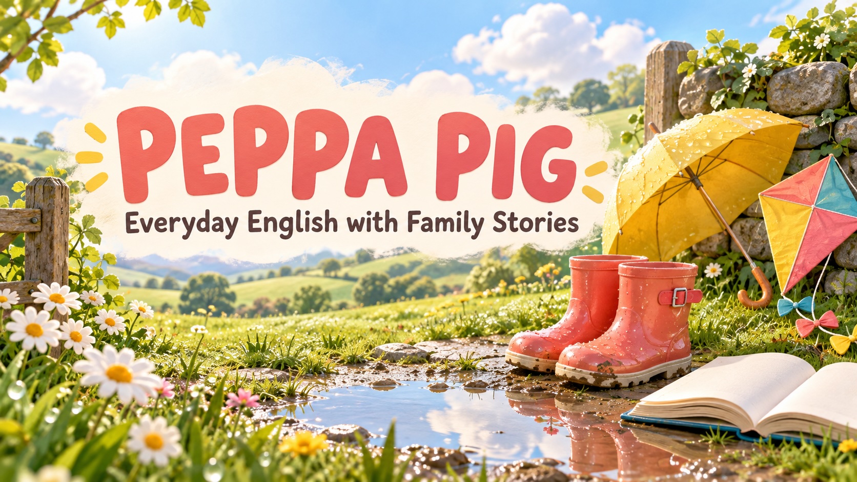 Peppa Pigで英語を学ぶ